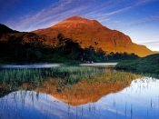 Sgurr Dubh Reflected in Loch Clair, Torridon, The Highlands, Scotland scotland