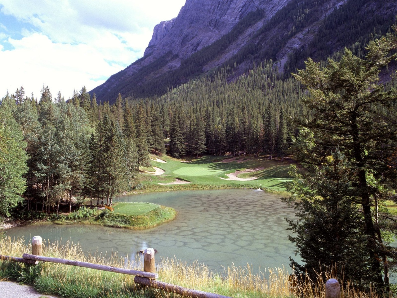 4th Hole, Banff Springs