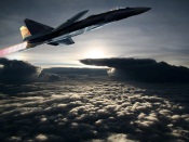 Su-37 Above the Sky's