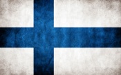 Finland Grungy Flag