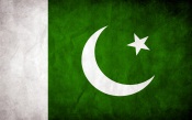Pakistan Grungy Flag