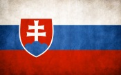 Slovakia Grungy Flag