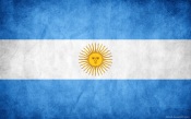 Argentina Grunge Flag