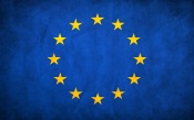 European Union Grunge Flag