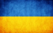 Ukraine Grunge Flag