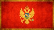 Montenegro Grungy Flag