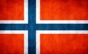 Norway Grunge Flag