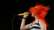 Hayley Williams With Microphone
