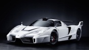 White Ferrari Enzo Gemballa MIG U1