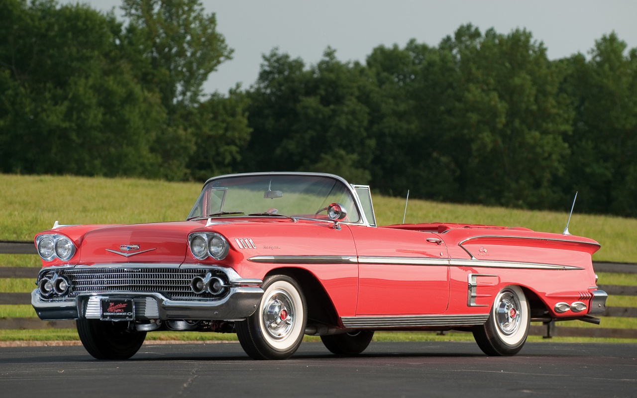 Chevrolet Impala 283 Ramjet Convertible 1958