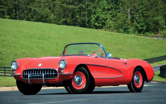 Corvette C1 Airbox COPO Race Car (PRO 579E) 1957