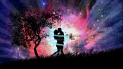 Love Couple In The Night