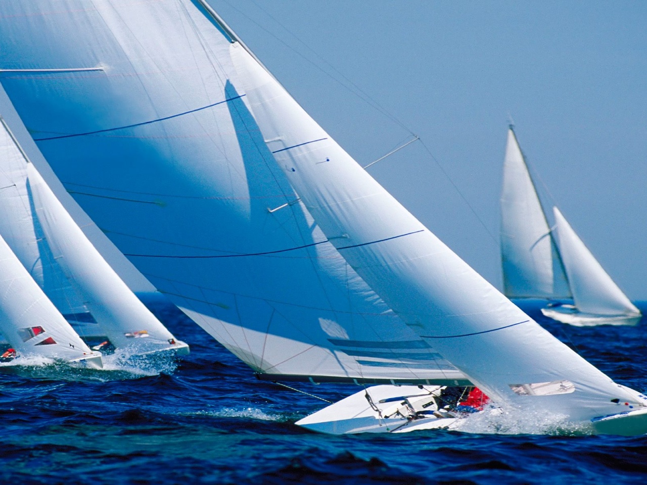 Yacht, Regatta, Sail