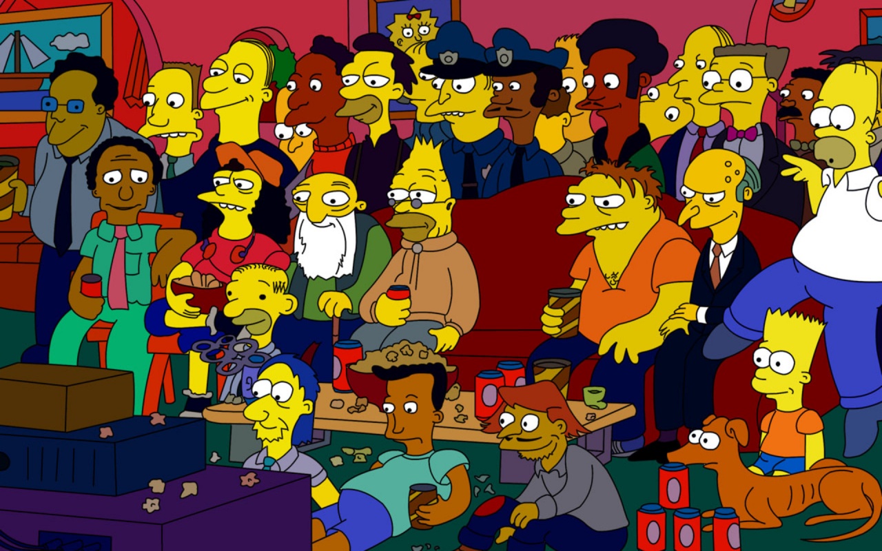 Most Simpsons Characters