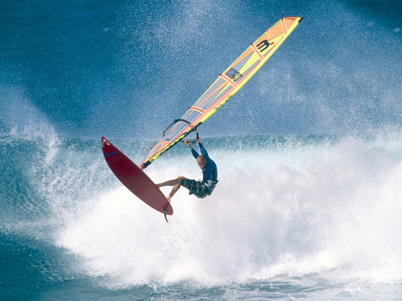 Windsurfing - Amazing Jump