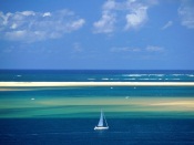 Yacht in the Ocean