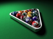 Pool Balls Setup