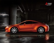 Red Mitsubishi Eclipse