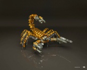 Robot Golden Scorpion