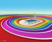 Colored Stadium