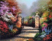 Thomas Kinkade - Gates Wide Open