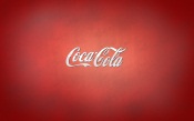 Coca Cola, Red Background