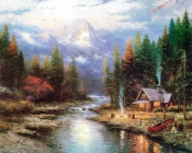 Thomas Kinkade - Hunters Hunt