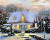 Thomas Kinkade - Christmas is Coming