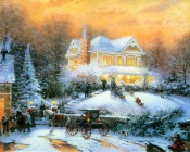 Thomas Kinkade - Christmas Holidays