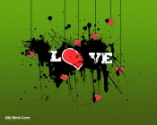 Dirty Love, Green Background