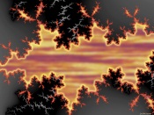 Digital Art Abstract Firestar