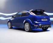 Blue Ford Focus RS