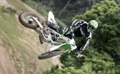 Motocross Kawasaki Bike