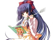 Girl With Cooking Book