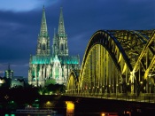 Cologne Cathedral Hohenzollern Bridge, Germany germany