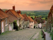 Gold Hill Cottages, Shaftesbury, England