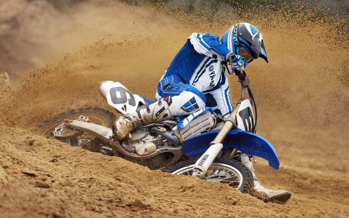Motocross - Blue Yamaha, 6