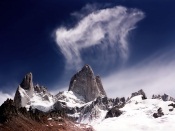 Tall Rocks and Clouds