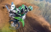 Motocross, Green Bike