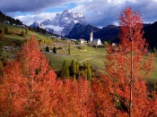 Church of Selva Di Cadore, Colle Santa Lucia, Italy