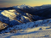 Sunrise on Mount Feathertop, Alpine National Park, Victoria, Australia