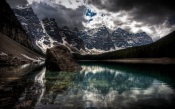 Lake Moraine, Banff National Park, Alberta, Canada canada