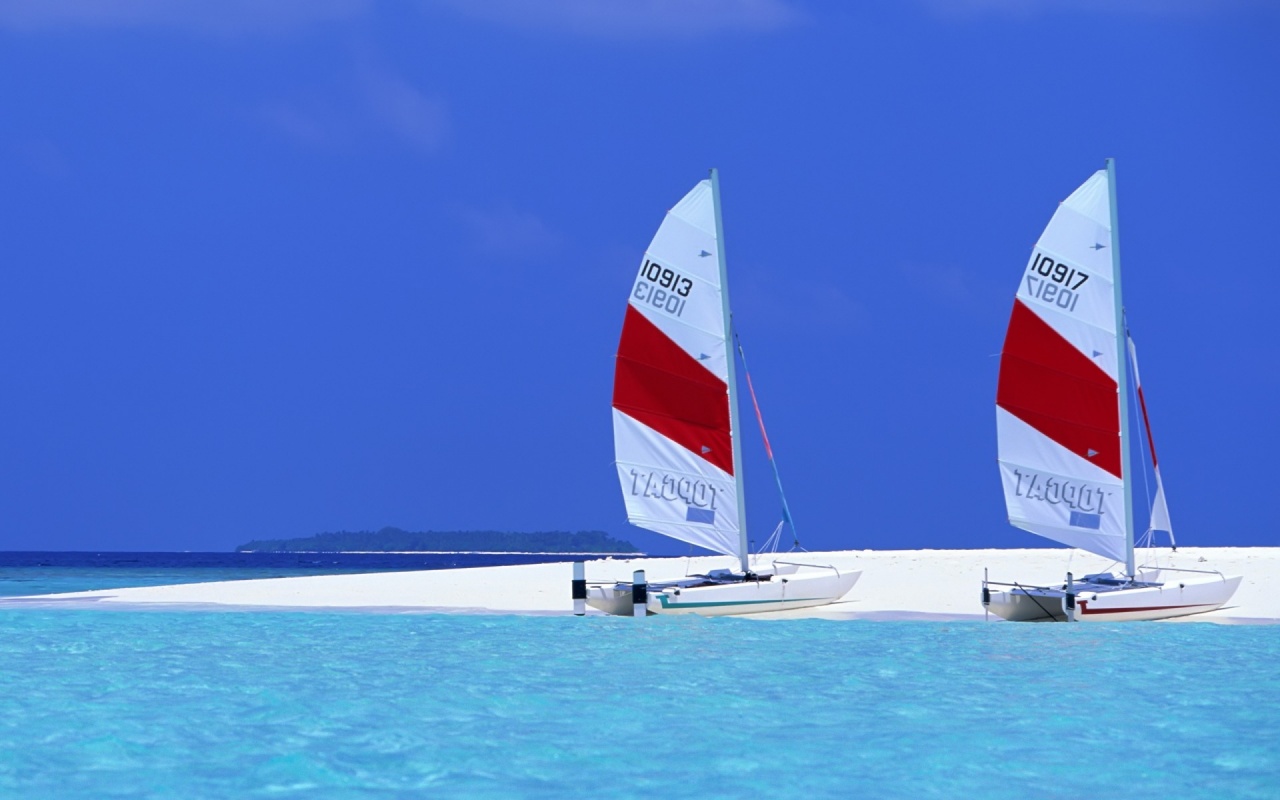 Maldives Sailboats