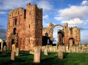 Lindisfarne Priory, Northumberland, England