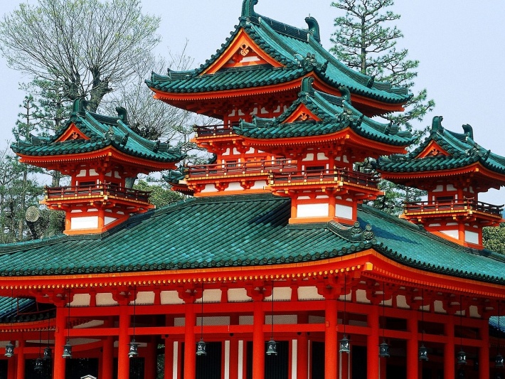 Heian Shrine, Kyoto, Japan