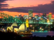 The Lights of Sydney, Australia australia