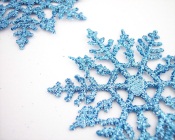 Blue Snowflakes