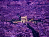 Arc de Triomphe in Paris, France