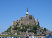 Mont St Michel, France