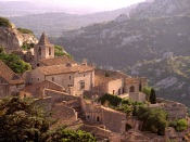 Village of Les Baux, France